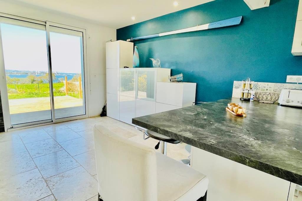 Ti Glas - La Maison Bleue Lanvéoc Dış mekan fotoğraf